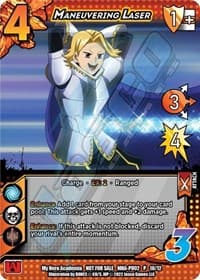 Maneuvering Laser (Plus Ultra Pack 2) - UniVersus: My Hero Academia Promo Cards - UniVersus card