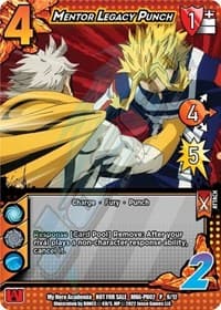 Mentor Legacy Punch (Plus Ultra Pack 2) - UniVersus: My Hero Academia Promo Cards - UniVersus card
