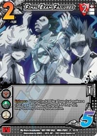Final Exam Failures (Plus Ultra Pack 2) - UniVersus: My Hero Academia Promo Cards - UniVersus card