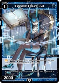 Ronove, Azure Evil (Parallel Foil) - Standup Diva - WIXOSS card