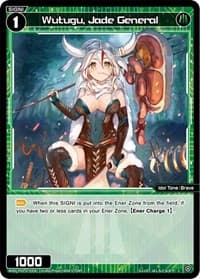 Wutugu, Jade General - Standup Diva - WIXOSS card