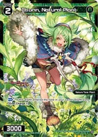 Churin, Natural Plant (Parallel Foil) - Standup Diva - WIXOSS card