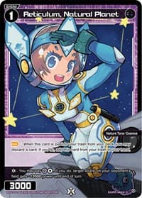Reticulum, Natural Planet (Parallel Foil) - Standup Diva - WIXOSS card
