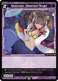 Sabnock, Doomed Angel - Standup Diva - WIXOSS card