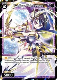 Tyrfing, High Armed (Parallel Foil) - Standup Diva - WIXOSS card