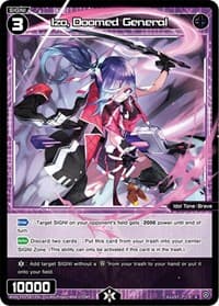 Izo, Doomed General - Standup Diva - WIXOSS card