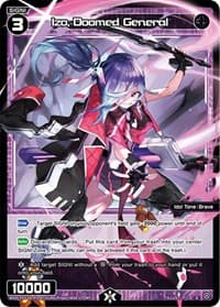 Izo, Doomed General (Parallel Foil) - Standup Diva - WIXOSS card