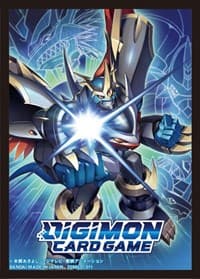 Digimon Card Game Official Sleeves - Digimon Imperialdramon: Fighter Mode Card Sleeves 2021 (60-Pack) - Bandai Card Sleeves - Card Sleeves card