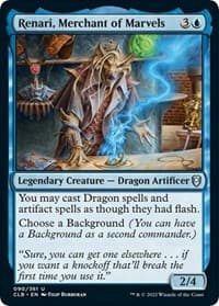 Renari, Merchant of Marvels - Commander Legends: Battle for Baldur's Gate - Magic: The Gathering card