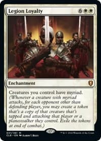 Legion Loyalty - Commander Legends: Battle for Baldur's Gate - Magic: The Gathering card