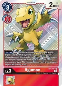 Agumon (New Awakening Pre-Release Tournament Winner Card) - New Awakening Pre-Release Cards - Digimon Card Game card