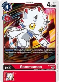 Gammamon (New Awakening Pre-Release Tournament) - New Awakening Pre-Release Cards - Digimon Card Game card