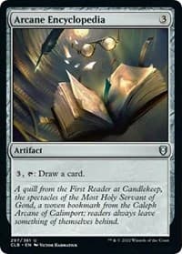 Arcane Encyclopedia - Commander Legends: Battle for Baldur's Gate - Magic: The Gathering card