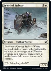 Icewind Stalwart - Commander Legends: Battle for Baldur's Gate - Magic: The Gathering card
