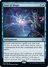 Font of Magic - Commander Legends: Battle for Baldur's Gate - Magic: The Gathering card