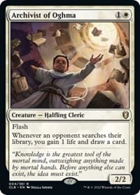 Archivist of Oghma - Commander Legends: Battle for Baldur's Gate - Magic: The Gathering card