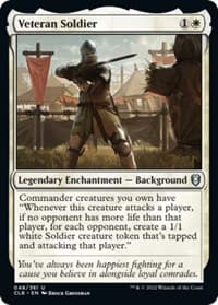 Veteran Soldier - Commander Legends: Battle for Baldur's Gate - Magic: The Gathering card