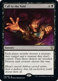 Call to the Void - Commander Legends: Battle for Baldur's Gate - Magic: The Gathering card