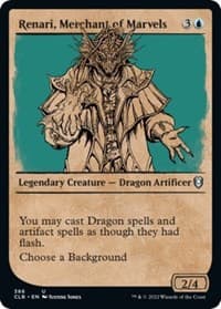 Renari, Merchant of Marvels (Showcase) - Commander Legends: Battle for Baldur's Gate - Magic: The Gathering card