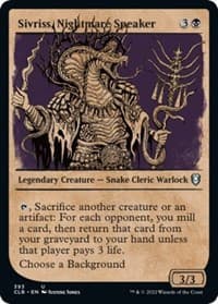 Sivriss, Nightmare Speaker (Showcase) - Commander Legends: Battle for Baldur's Gate - Magic: The Gathering card