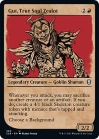 Gut, True Soul Zealot (Showcase) - Commander Legends: Battle for Baldur's Gate - Magic: The Gathering card