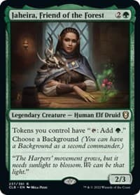 Jaheira, Friend of the Forest - Commander Legends: Battle for Baldur's Gate - Magic: The Gathering card
