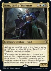 Bane, Lord of Darkness - Commander Legends: Battle for Baldur's Gate - Magic: The Gathering card
