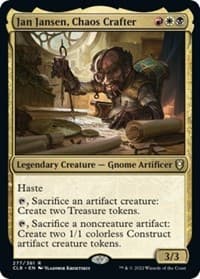 Jan Jansen, Chaos Crafter - Commander Legends: Battle for Baldur's Gate - Magic: The Gathering card