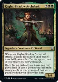 Kagha, Shadow Archdruid - Commander Legends: Battle for Baldur's Gate - Magic: The Gathering card