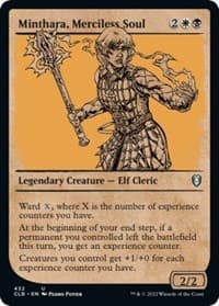 Minthara, Merciless Soul (Showcase) - Commander Legends: Battle for Baldur's Gate - Magic: The Gathering card