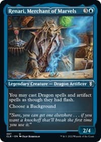 Renari, Merchant of Marvels (Foil Etched) - Commander Legends: Battle for Baldur's Gate - Magic: The Gathering card