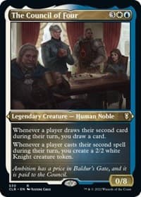 The Council of Four (Foil Etched) - Commander Legends: Battle for Baldur's Gate - Magic: The Gathering card