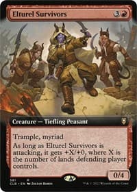 Elturel Survivors (Extended Art) - Commander Legends: Battle for Baldur's Gate - Magic: The Gathering card