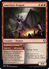 Amethyst Dragon - Commander Legends: Battle for Baldur's Gate - Magic: The Gathering card