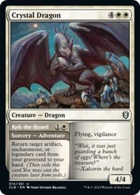 Crystal Dragon - Commander Legends: Battle for Baldur's Gate - Magic: The Gathering card