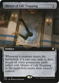 Mirror of Life Trapping (Extended Art) - Commander Legends: Battle for Baldur's Gate - Magic: The Gathering card