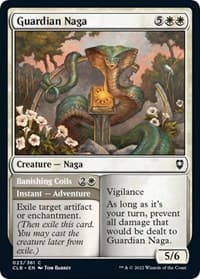 Guardian Naga - Commander Legends: Battle for Baldur's Gate - Magic: The Gathering card