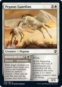 Pegasus Guardian - Commander Legends: Battle for Baldur's Gate - Magic: The Gathering card