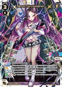 Nova, Skyfeather (SCR) - Standup Diva - WIXOSS card
