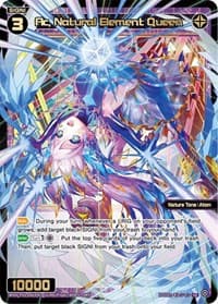 Ac, Natural Element Queen - Standup Diva - WIXOSS card