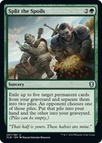 Split the Spoils - Commander Legends: Battle for Baldur's Gate - Magic: The Gathering card