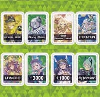 Standup Diva Punch Card Token Sheet - Standup Diva - WIXOSS card
