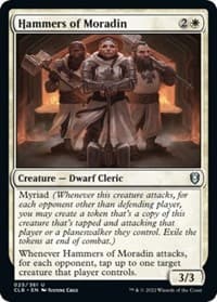 Hammers of Moradin - Commander Legends: Battle for Baldur's Gate - Magic: The Gathering card
