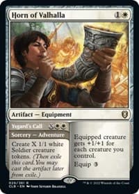 Horn of Valhalla - Commander Legends: Battle for Baldur's Gate - Magic: The Gathering card