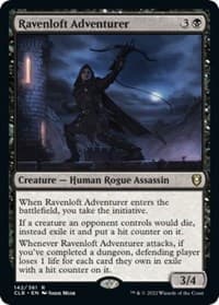 Ravenloft Adventurer - Commander Legends: Battle for Baldur's Gate - Magic: The Gathering card