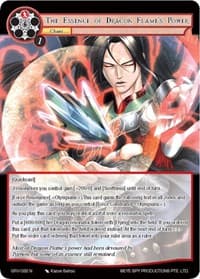 The Essence of Dragon Flame's Power - Game of Gods: Revolution - Force of Will card