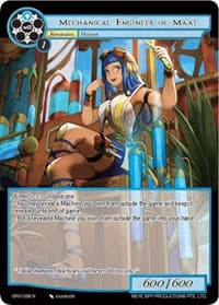 Mechanical Engineer of Ma'at - Game of Gods: Revolution - Force of Will card