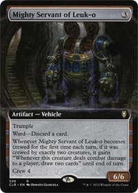 Mighty Servant of Leuk-o (Extended Art) - Commander Legends: Battle for Baldur's Gate - Magic: The Gathering card