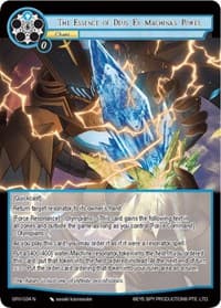 The Essence of Deus Ex Machina's Power - Game of Gods: Revolution - Force of Will card