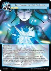 The Essence of Loki's Power - Game of Gods: Revolution - Force of Will card